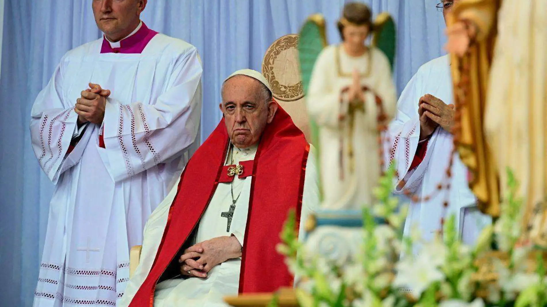 Papa Francisco celebra primer gran misa masiva en Canadá